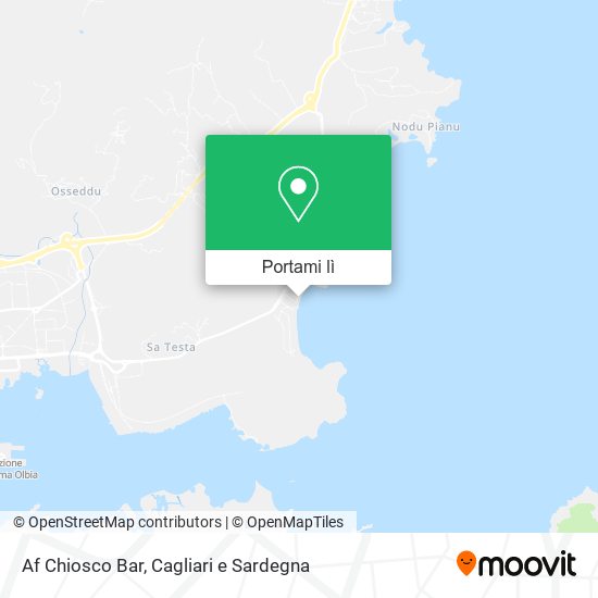Mappa Af Chiosco Bar