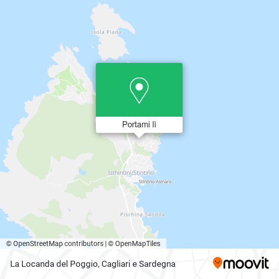 Mappa La Locanda del Poggio