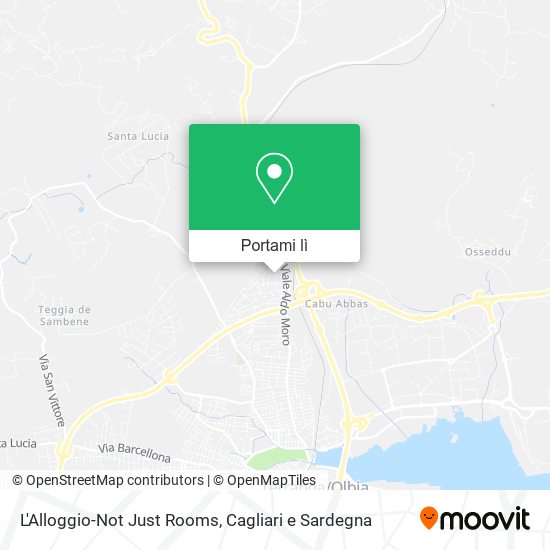 Mappa L'Alloggio-Not Just Rooms