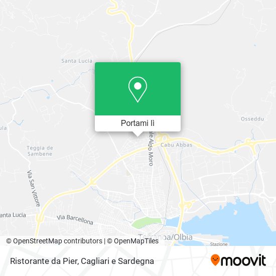 Mappa Ristorante da Pier