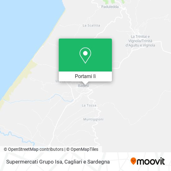 Mappa Supermercati Grupo Isa
