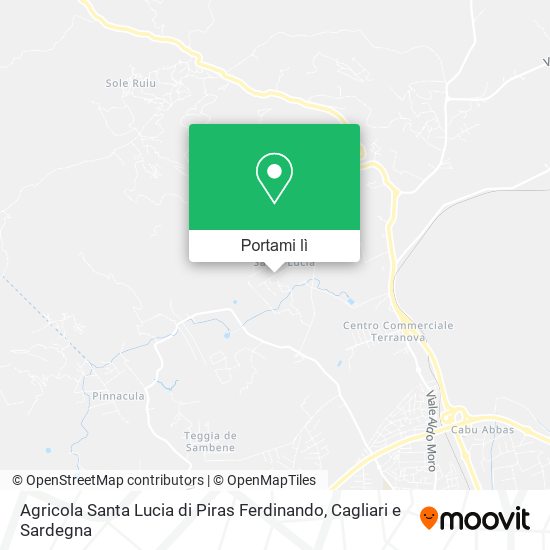 Mappa Agricola Santa Lucia di Piras Ferdinando