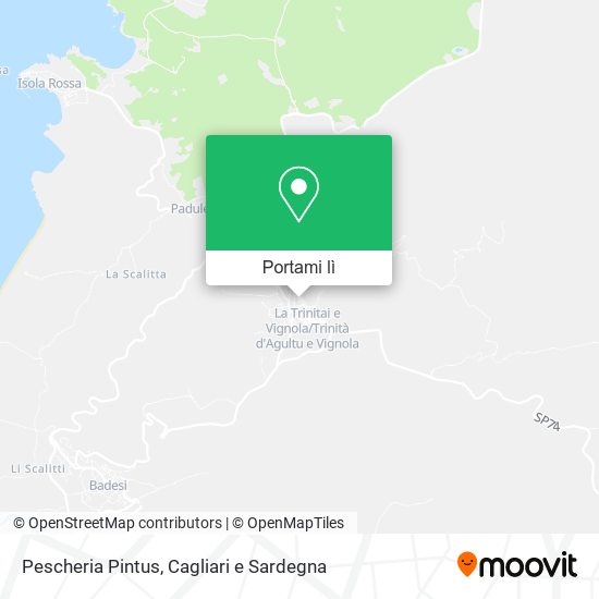 Mappa Pescheria Pintus