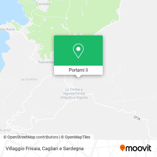 Mappa Villaggio Frisaia