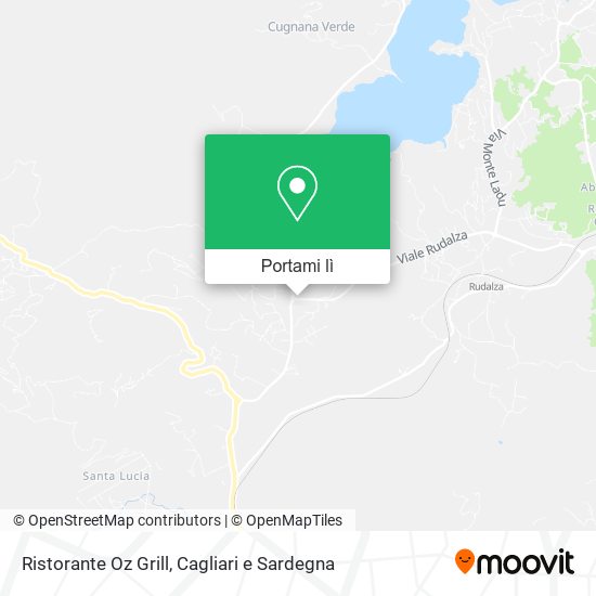 Mappa Ristorante Oz Grill