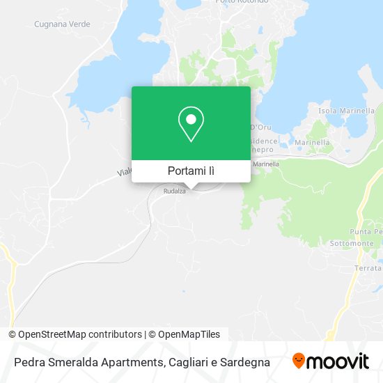 Mappa Pedra Smeralda Apartments