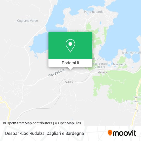 Mappa Despar -Loc.Rudalza