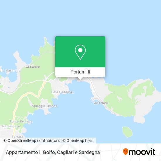 Mappa Appartamento il Golfo
