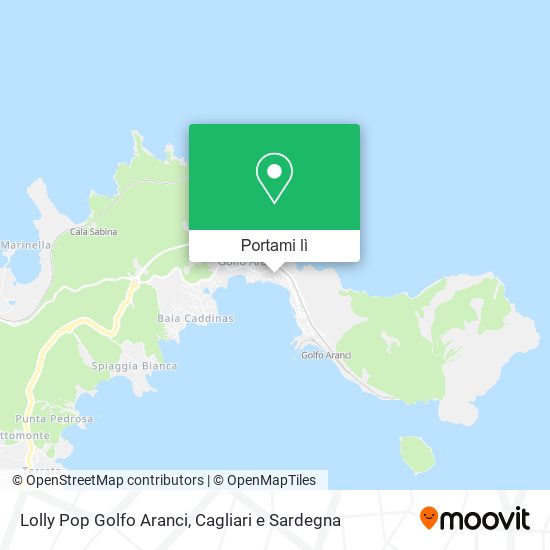 Mappa Lolly Pop Golfo Aranci