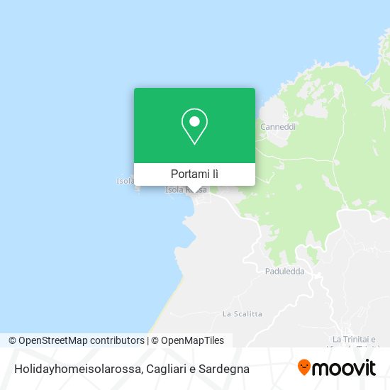 Mappa Holidayhomeisolarossa