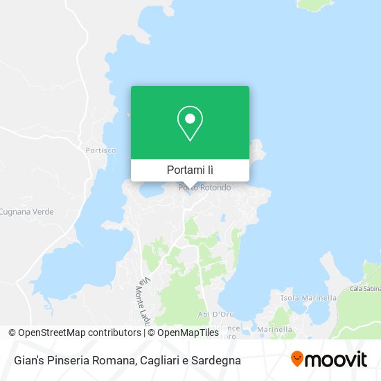 Mappa Gian's Pinseria Romana