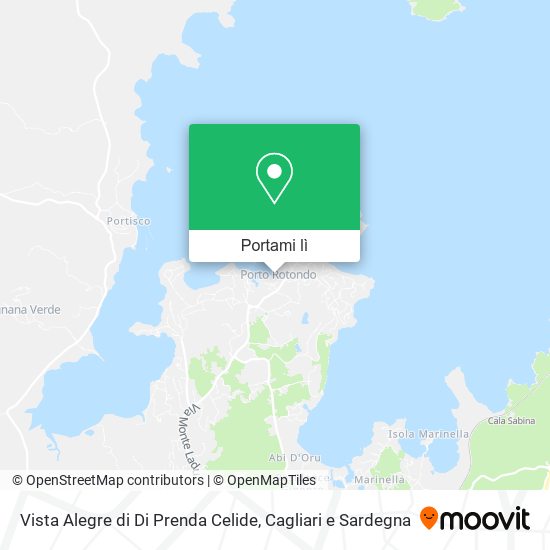 Mappa Vista Alegre di Di Prenda Celide