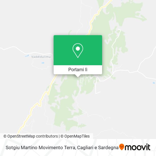 Mappa Sotgiu Martino Movimento Terra