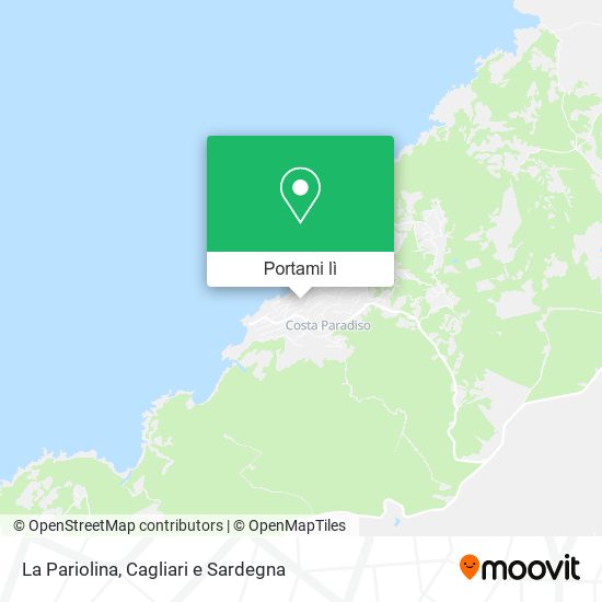 Mappa La Pariolina