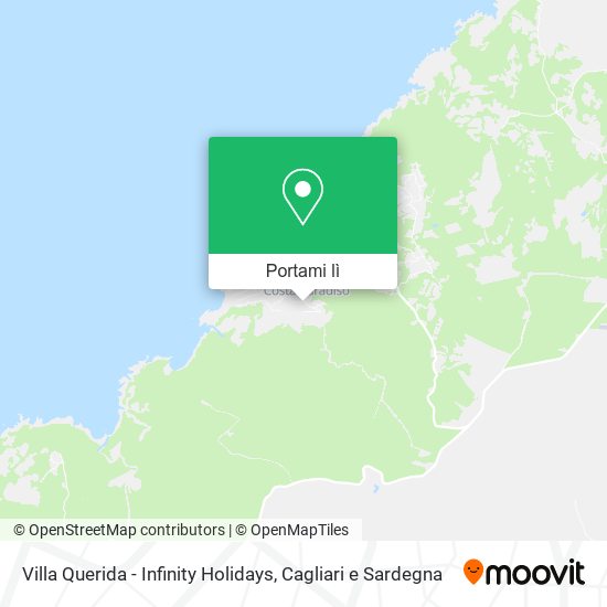 Mappa Villa Querida - Infinity Holidays