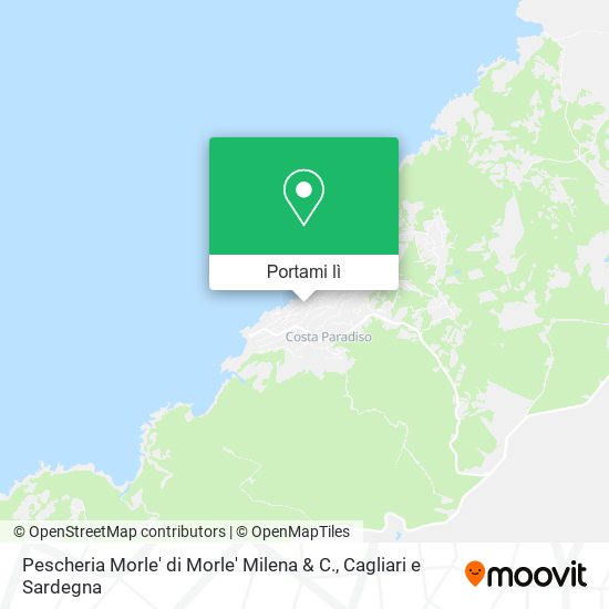 Mappa Pescheria Morle' di Morle' Milena & C.