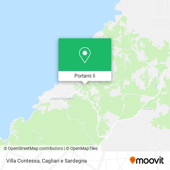 Mappa Villa Contessa