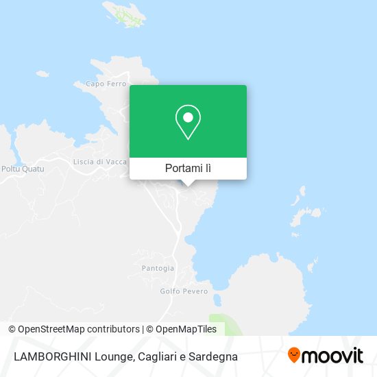 Mappa LAMBORGHINI Lounge