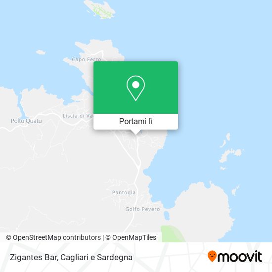 Mappa Zigantes Bar