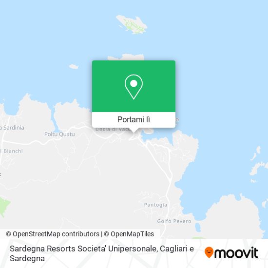 Mappa Sardegna Resorts Societa' Unipersonale