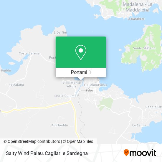 Mappa Salty Wind Palau