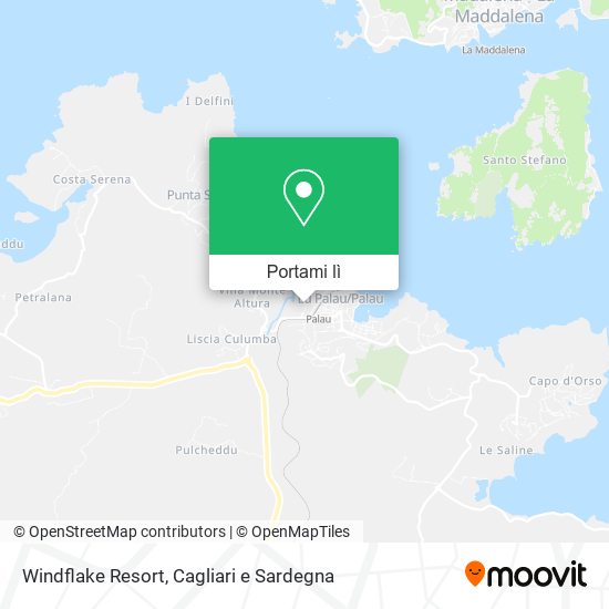 Mappa Windflake Resort