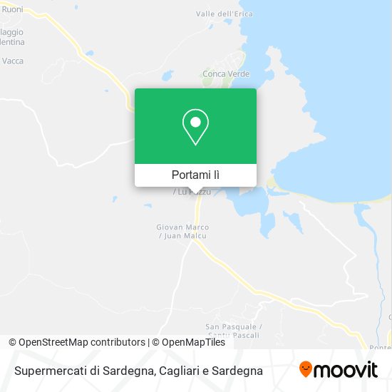 Mappa Supermercati di Sardegna
