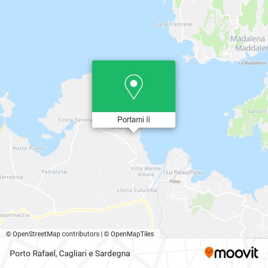 Mappa Porto Rafael