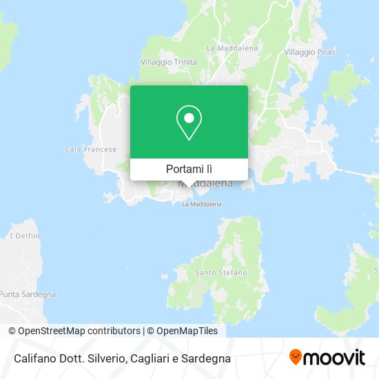 Mappa Califano Dott. Silverio