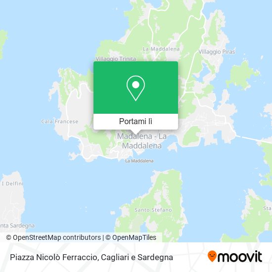 Mappa Piazza Nicolò Ferraccio