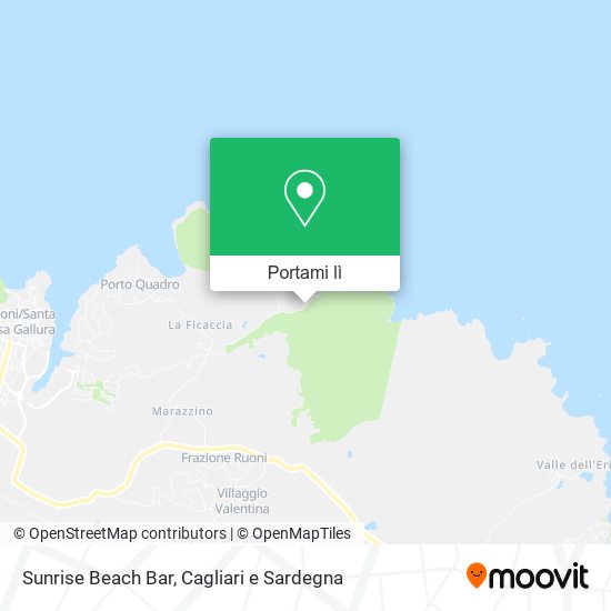 Mappa Sunrise Beach Bar