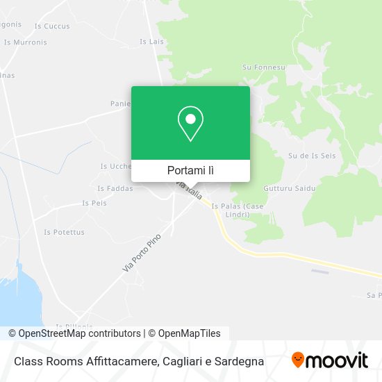 Mappa Class Rooms Affittacamere