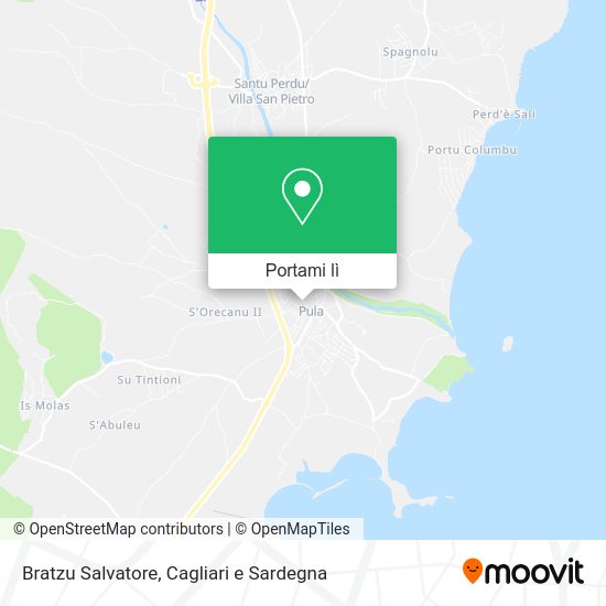 Mappa Bratzu Salvatore