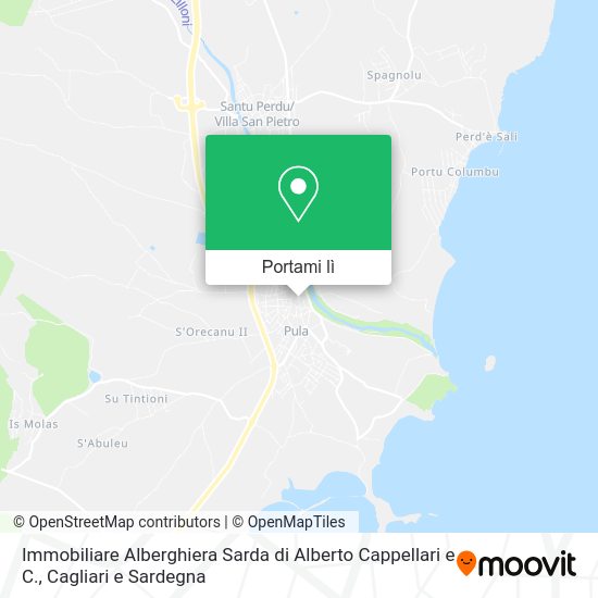 Mappa Immobiliare Alberghiera Sarda di Alberto Cappellari e C.
