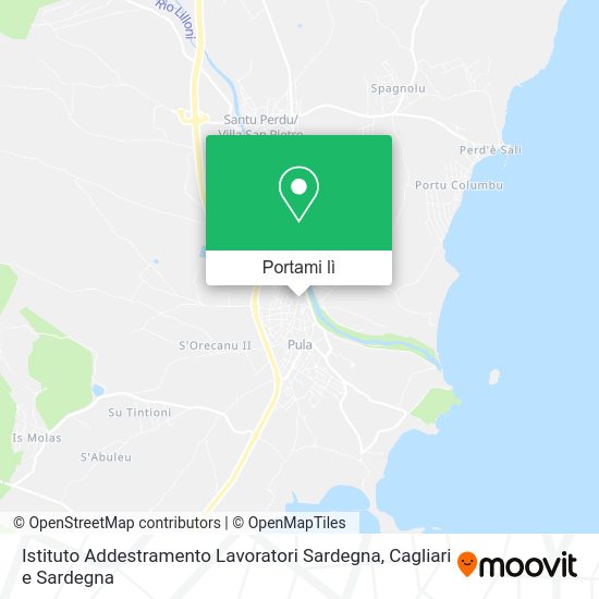Mappa Istituto Addestramento Lavoratori Sardegna