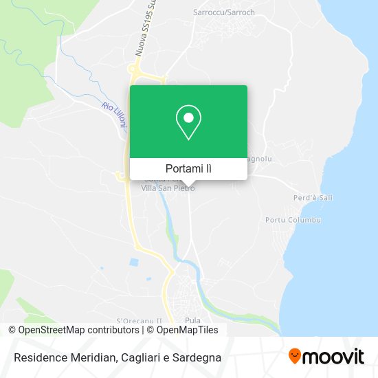 Mappa Residence Meridian