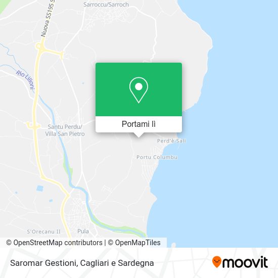 Mappa Saromar Gestioni
