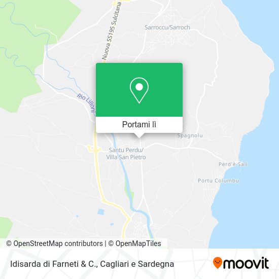 Mappa Idisarda di Farneti & C.
