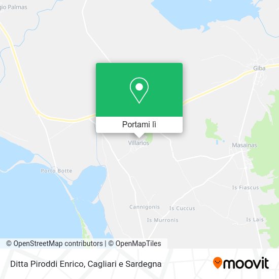 Mappa Ditta Piroddi Enrico