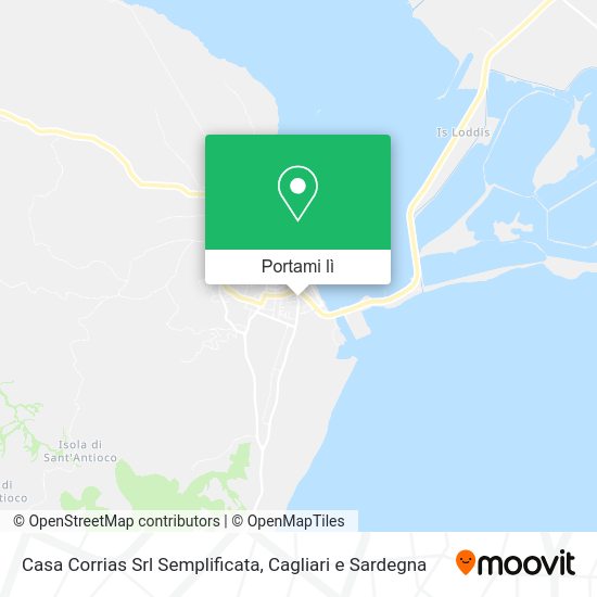 Mappa Casa Corrias Srl Semplificata