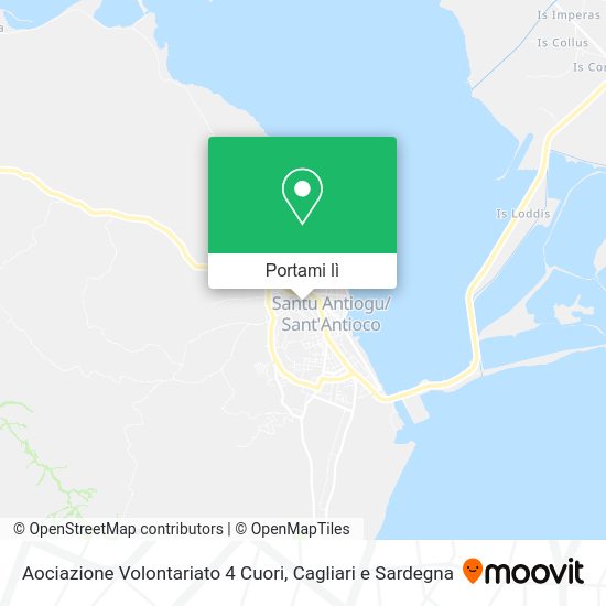 Mappa Aociazione Volontariato 4 Cuori