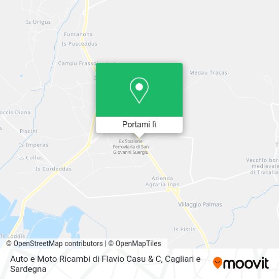 Mappa Auto e Moto Ricambi di Flavio Casu & C