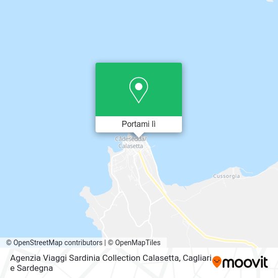 Mappa Agenzia Viaggi Sardinia Collection Calasetta