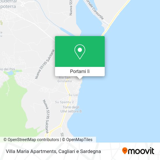 Mappa Villa Maria Apartments