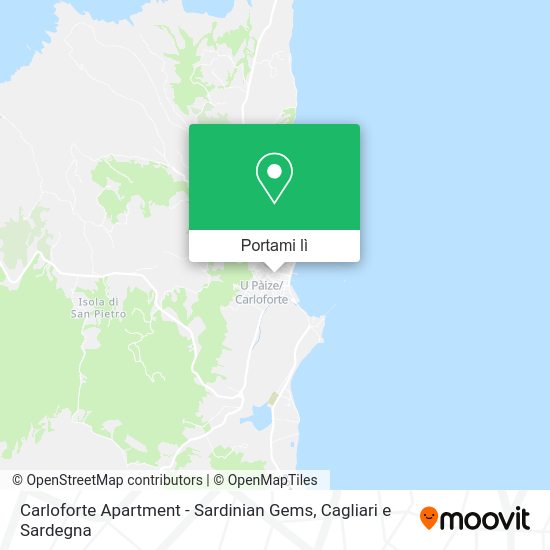 Mappa Carloforte Apartment - Sardinian Gems
