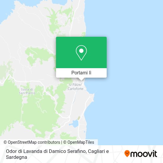 Mappa Odor di Lavanda di Damico Serafino