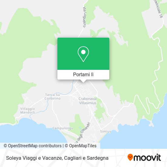 Mappa Soleya Viaggi e Vacanze