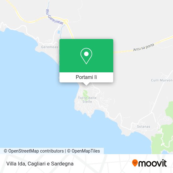 Mappa Villa Ida