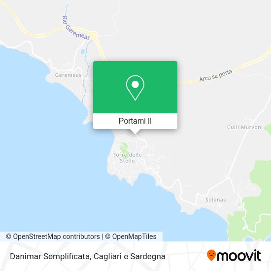 Mappa Danimar Semplificata
