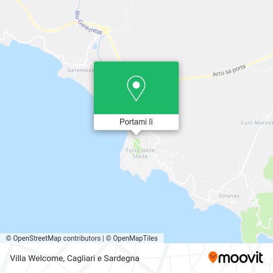 Mappa Villa Welcome